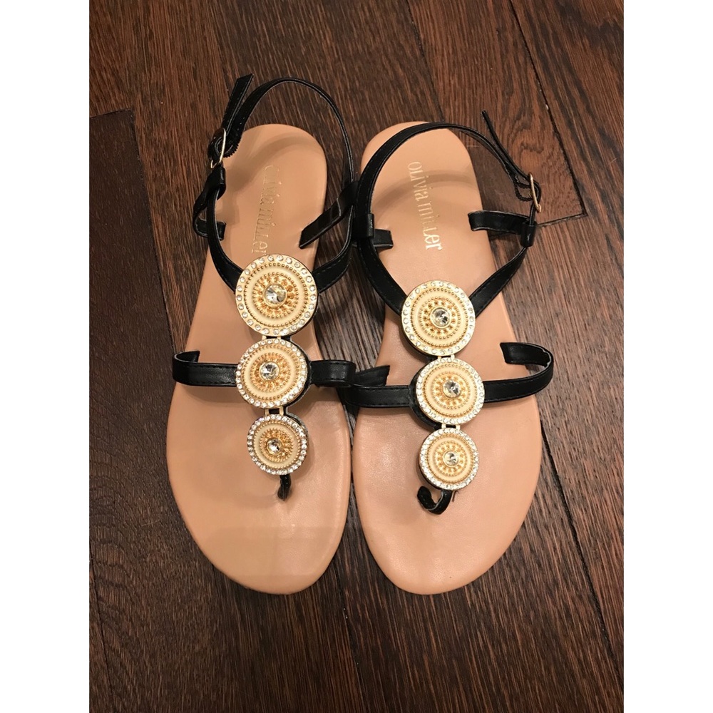 Jeweled sandals